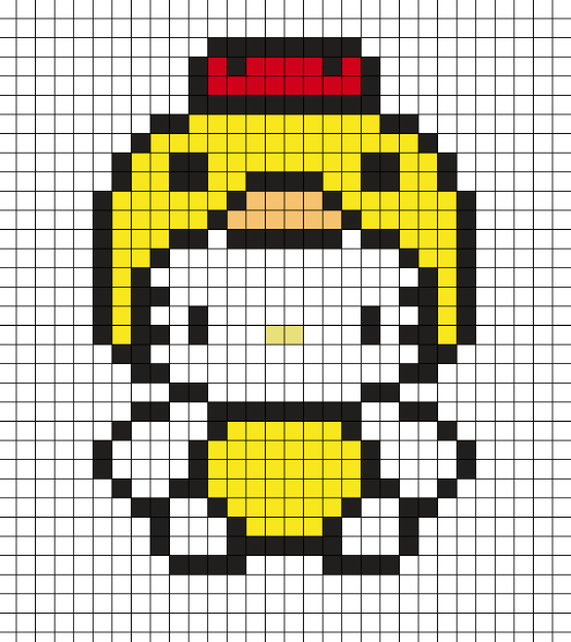 Hello Kitty i kycklingdräkt