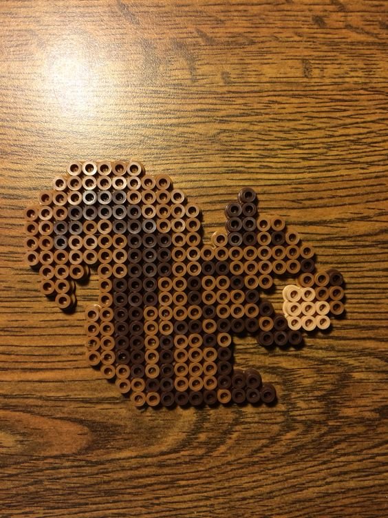 Écureuil Perles à Repasser