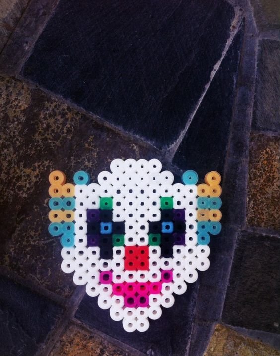 Modèle Clown Perles à Repasser