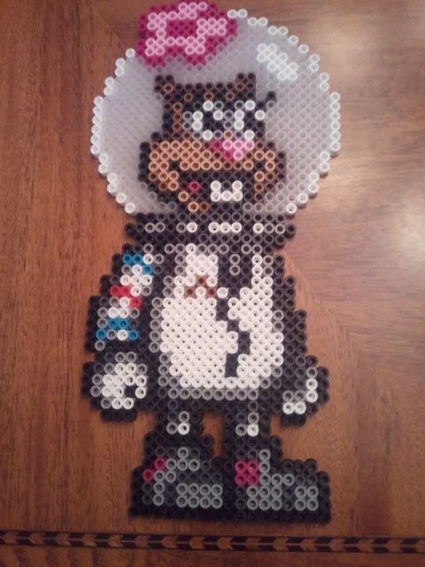 Écureuil Perles à Repasser