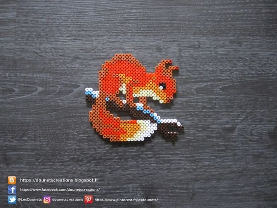 Écureuil Perles à Repasser