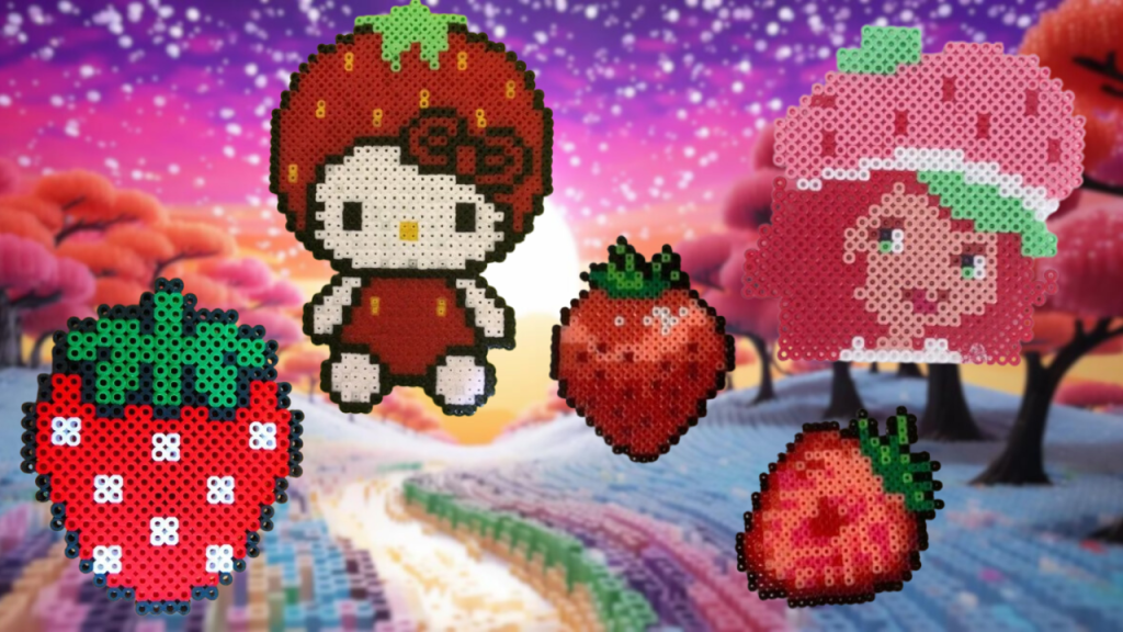 Fraise Perles a Repasser