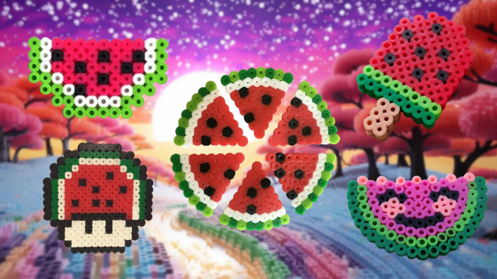 Pasteque Perles a Repasser