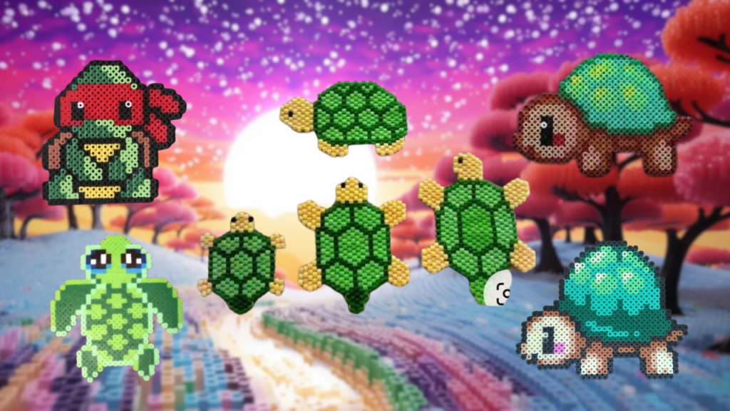 Tortue Perles a Repasser