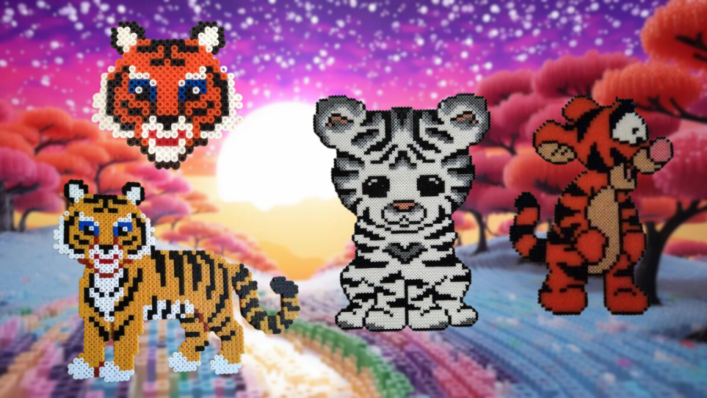 Tigre Perles à Repasser