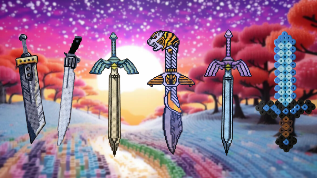 Epee Perles a Repasser