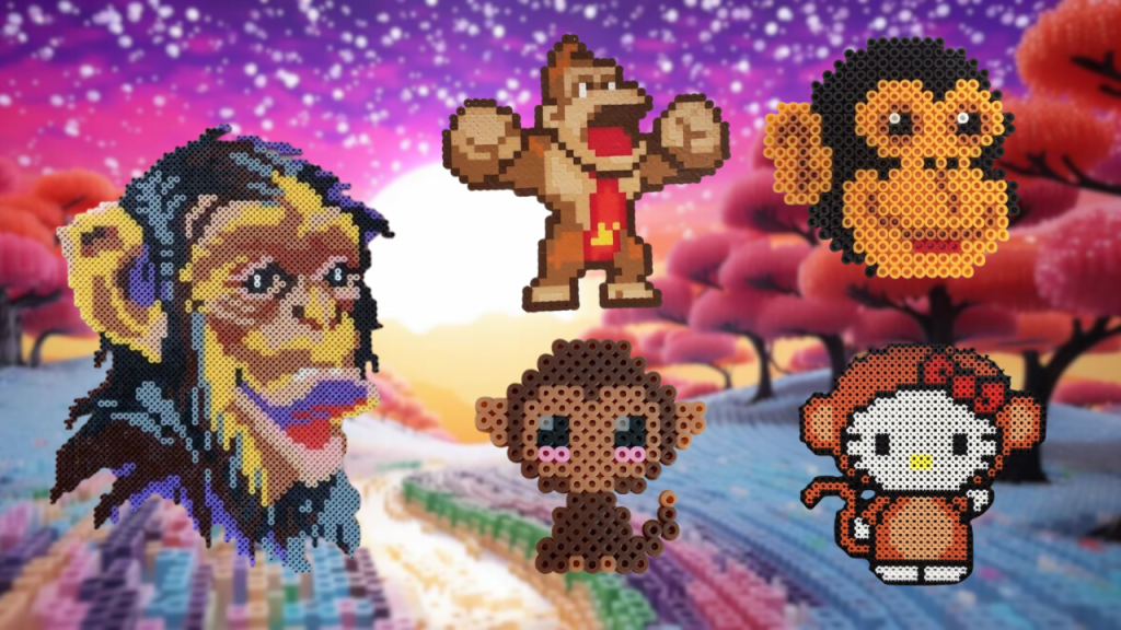 Singe Perles a Repasser