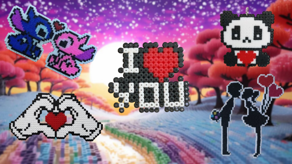 Saint-Valentin Perles a Repasser