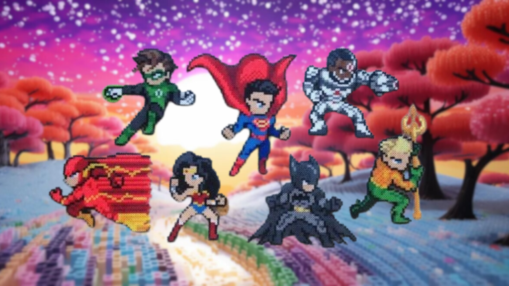 DC Comics Perles a Repasser