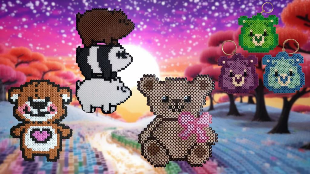 Ours Perles a Repasser - Variantes