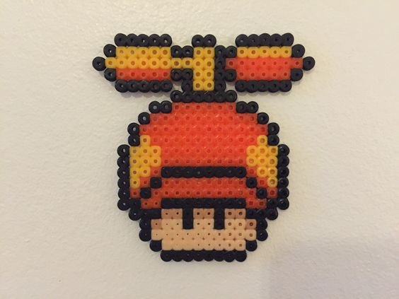 Champignon Perles à Repasser