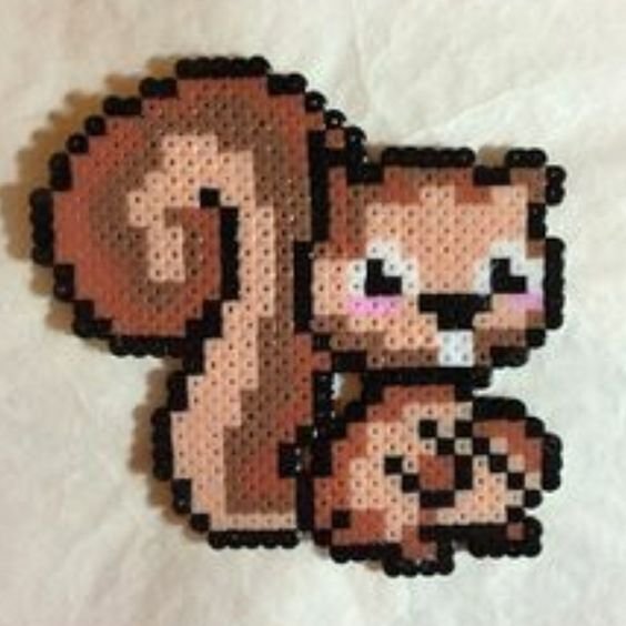 Écureuil Perles à Repasser