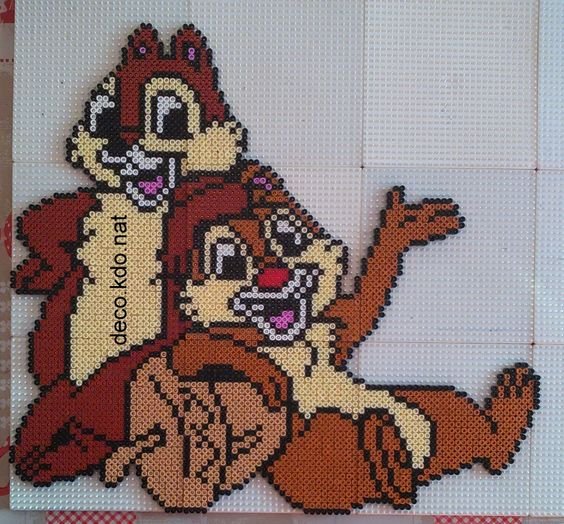 Écureuil Perles à Repasser