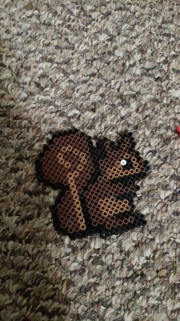 Écureuil Perles à Repasser