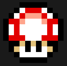 Petit Champignon Perles à Repasser