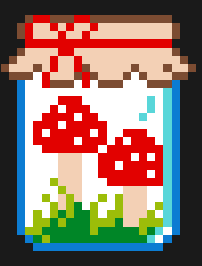 Bocal à Champignons Perles à Repasser