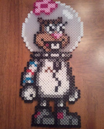 Sandy Cheeks Perles à Repasser