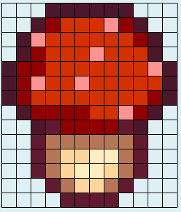 Champignon Rouge Stardew Valley Perles à Repasser