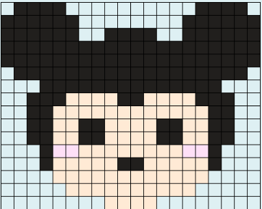 Perles à repasser Mickey Tsum Tsum