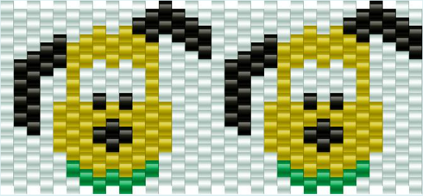 Perles à repasser Pluto