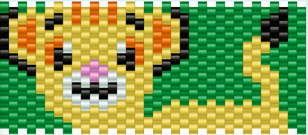 Perles à repasser Simba (Le Roi Lion)