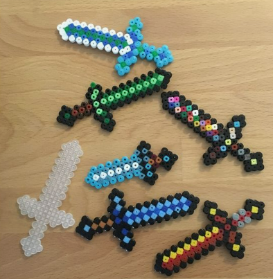 Perles à repasser Épée