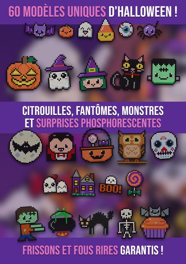 Modèles Halloween en perles à repasser