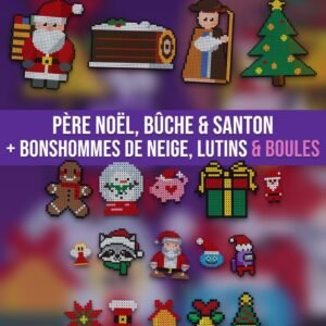 Modèles de Noël en perles à repasser – principal